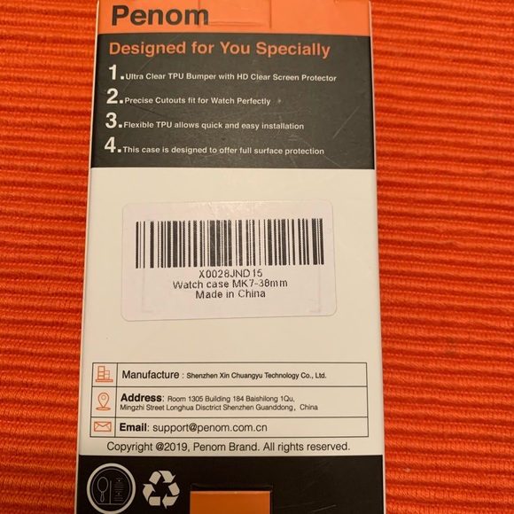 Penom protective case for AppleWatch series 4 38mm - Picture 3 of 10